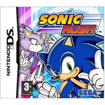 Sonic Rush-Standaard (NDS) Gebruikt