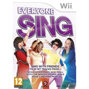 Everyone Sing-Standaard (Wii) Gebruikt