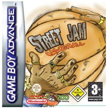 Street Jam Basketball-Standaard (GBA) Gebruikt