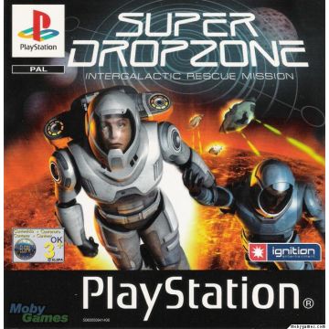 Super Dropzone-Standaard (PlayStation 1) Gebruikt
