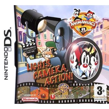 Animaniacs Lights, Camera, Action!-Standaard (NDS) Gebruikt