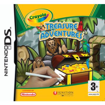 Crayola Treasure Adventures-Standaard (NDS) Nieuw