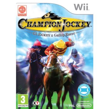 Champion Jockey G1 Jockey & Gallop Racer-Italiaans (Wii) Gebruikt