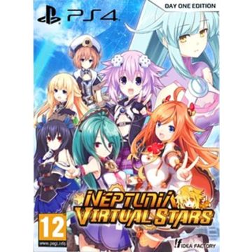 Neptunia Virtual Stars-Day One Edition (PlayStation 4) Nieuw