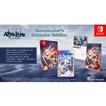 Azur Lane Crosswave-Commander's Calendar Edition (Switch) Nieuw