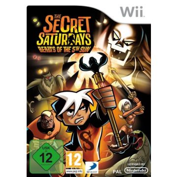 The Secret Saturdays Beasts of the 5th Sun-Duits (Wii) Gebruikt