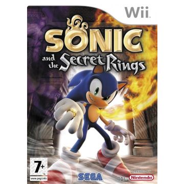 Sonic and the Secret Rings-Standaard (Wii) Gebruikt