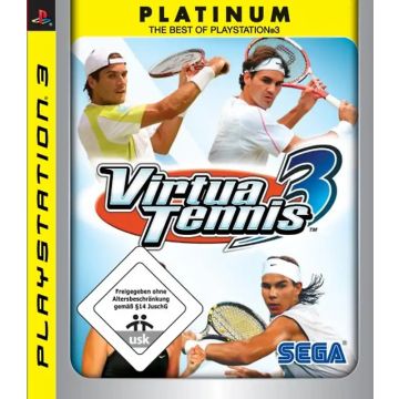 Virtua Tennis 3-Platinum Duits (PlayStation 3) Gebruikt