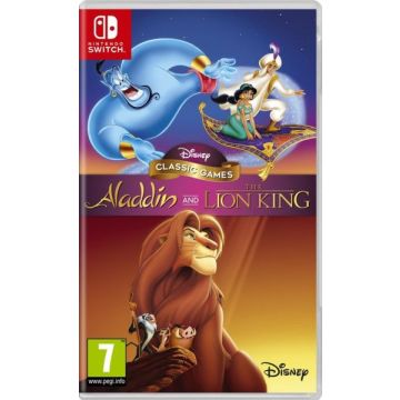Disney Classic Games Aladdin and the Lion King-Standaard (Switch) Nieuw
