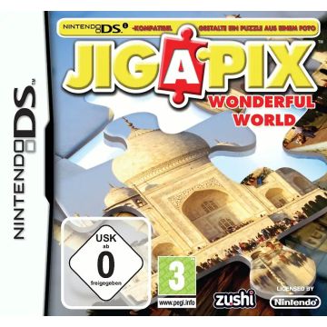 Jigapix Wonderful World-Duits (NDS) Gebruikt
