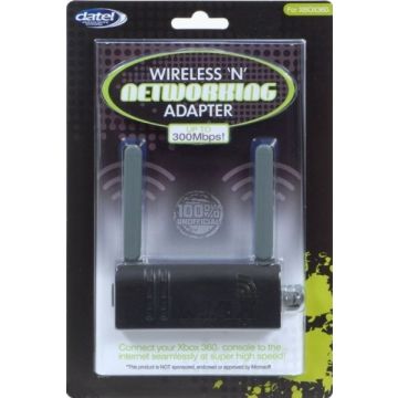 Datel Max Wireless N Networking Adapter-Zwart (Xbox 360) Gebruikt
