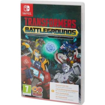 Transformers Battlegrounds-Code in a Box (Switch) Nieuw