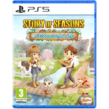 Story of Seasons A Wonderful Life-Standaard (PlayStation 5) Nieuw