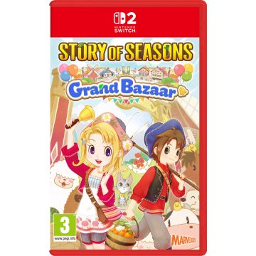Story of Seasons Grand Bazaar-Standaard (Switch 2) Nieuw