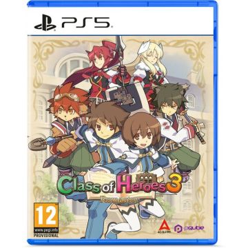 Class of Heroes 3 Remaster-Standaard (PlayStation 5) Nieuw