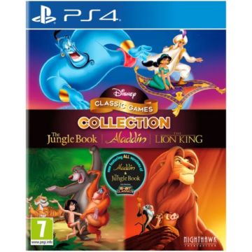 Disney Classic Games Collection The Jungle Book, Aladdin & Lion King-Standaard (PlayStation 4) Nieuw