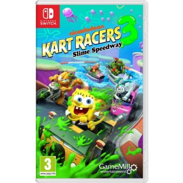Nickelodeon Kart Racers 3 Slime Speedway-Standaard (Switch) Nieuw