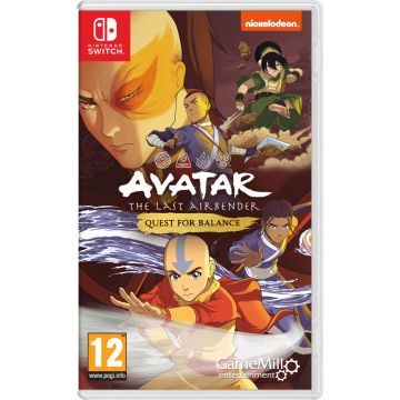 Avatar The Last Airbender Quest for Balance-Standaard (Switch) Gebruikt