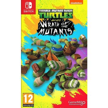 Teenage Mutant Ninja Turtles Arcade Wrath of the Mutants-Standaard (Switch) Gebruikt