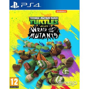 Teenage Mutant Ninja Turtles Arcade Wrath of the Mutants-Standaard (PlayStation 4) Nieuw