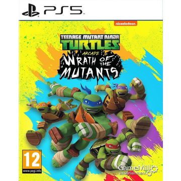 Teenage Mutant Ninja Turtles Arcade Wrath of the Mutants-Standaard (PlayStation 5) Gebruikt