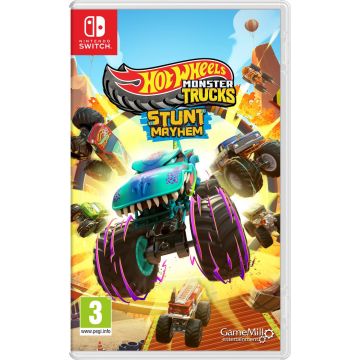 Hot Wheels Monster Trucks Stunt Mayhem-Standaard (Switch) Nieuw