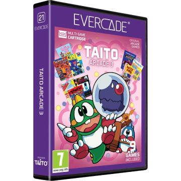 Evercade Taito Arcade 3-Standaard (Diversen) Nieuw