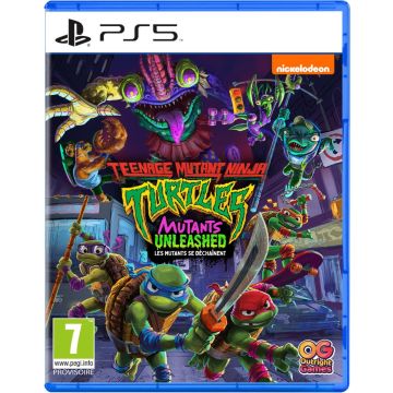 Teenage Mutants Ninja Turtles Mutants Unleashed-Standaard (PlayStation 5) Nieuw