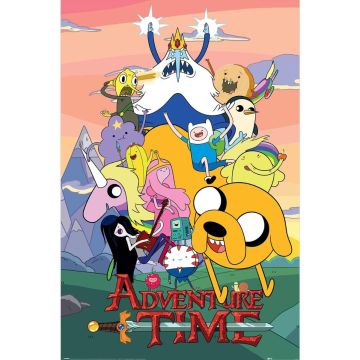 Hole in the Wall Adventure Time Maxi Poster-Group (Diversen) Nieuw