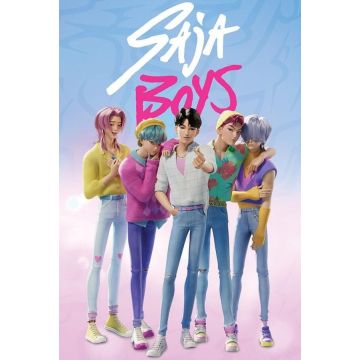 Hole in the Wall K-Pop Demon Hunters Maxi Poster-Saja Boys Dreamland (Diversen) Nieuw