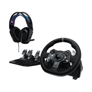 Logitech G920 Racing Wheel-Incl. G335 Wired Gaming Headset (Xbox One) Nieuw