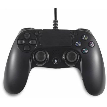 Spartan Gear Hoplite Wired Controller-Zwart (PlayStation 4) Nieuw