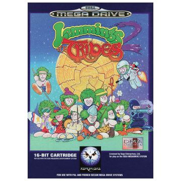 Lemmings 2 The Tribes-Standaard (Sega Mega Drive) Gebruikt