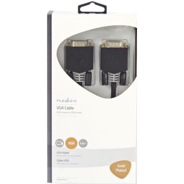 Nedis VGA Male naar VGA Male Kabel-5M (Diversen) Nieuw