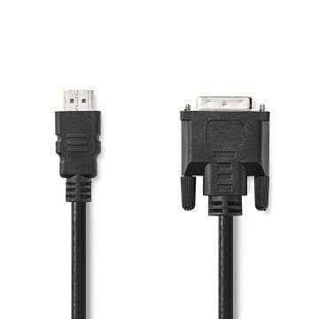 Nedis HDMI Kabel HDMI Male naar DVI-D Male-Standaard (Diversen) Nieuw