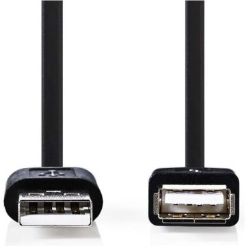 Nedis USB 2.0 Verlengkabel USB-A Male naar USB-A Female-2M (Diversen) Nieuw