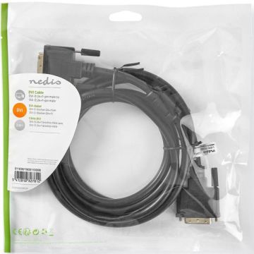 Nedis DVI-D Male naar DVI-D Male Kabel-2M (Diversen) Nieuw