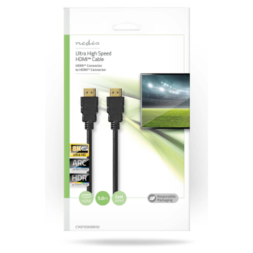 Nedis Ultra High Speed HDMI Kabel-5M (Diversen) Nieuw