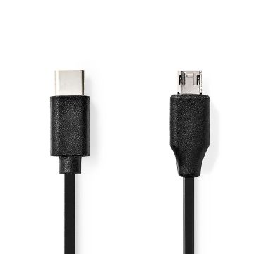 Nedis USB 2.0 Kabel USB-C naar USB Micro-1M (Diversen) Nieuw
