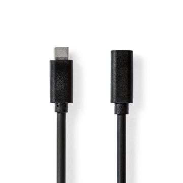 Nedis USB-C 3.2 Gen 1 USB-C Male naar USB-C Female-1M (Diversen) Nieuw