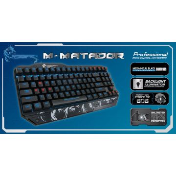 Dragonwar M-Matador Wired Professional Mechanical Keyboard-QWERTY Layout (PC) Nieuw