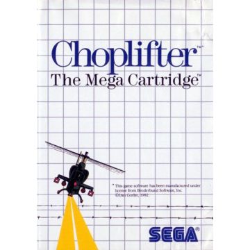 Choplifter-Standaard (Sega Master System) Gebruikt