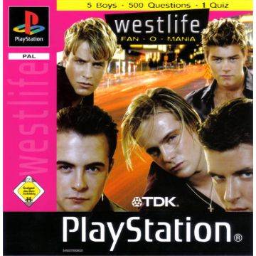 Westlife Fan - O - Mania-Duits (PlayStation 1) Gebruikt