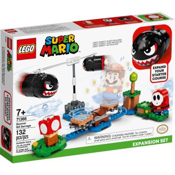 LEGO Super Mario Uitbreidingspakket-71366 Boomer Bill Barrage (Diversen) Nieuw