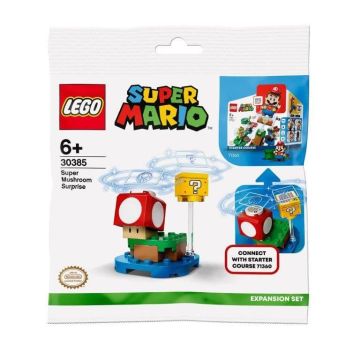 LEGO Super Mario Uitbreidingspakket-30385 Super Mushroom Suprise Polybag (Diversen) Nieuw