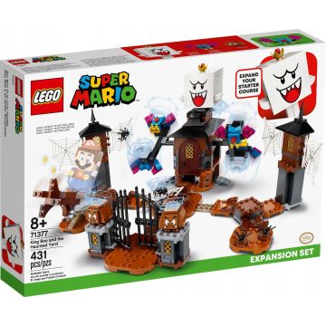 LEGO Super Mario Uitbreidingspakket-71377 King Boo and the Haunted Yard (Diversen) Nieuw