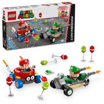 LEGO Super Mario Mario Kart-Baby Mario vs. Baby Luigi (72034) (Diversen) Nieuw