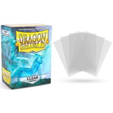 Arcane Tinmen Dragon Shield Standard Sleeves-Clear (Matte) (Diversen) Nieuw