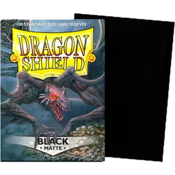 Arcane Tinmen Dragon Shield Standard Sleeves-Black (Matte) (Diversen) Nieuw