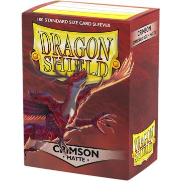 Arcane Tinmen Dragon Shield Standard Sleeves-Crimson (Matte) (Diversen) Nieuw